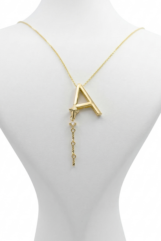 Star Letter Necklace