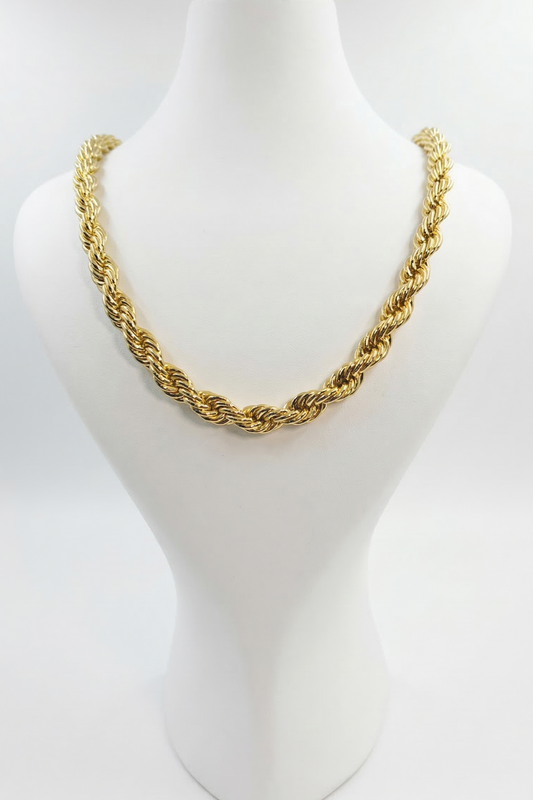 Spiral Chain Necklace