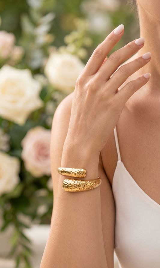 Gold-colored Tattoo Bracelet