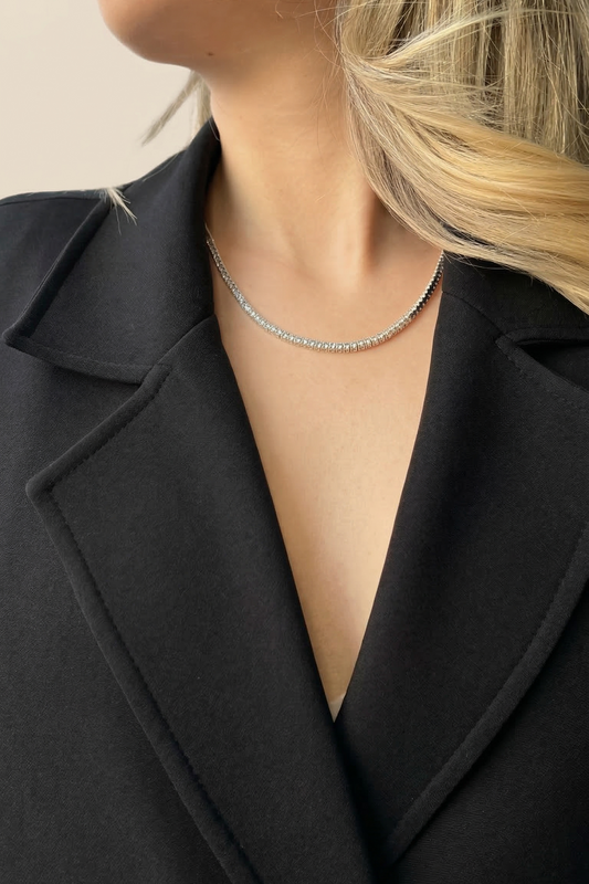 Crystal Tennis Necklace