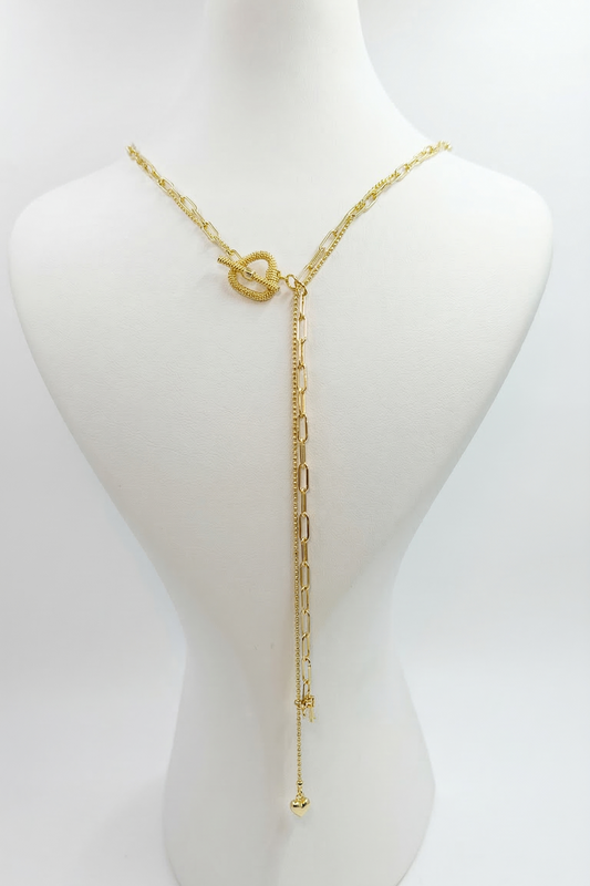 Y-Shaped Heart Necklace