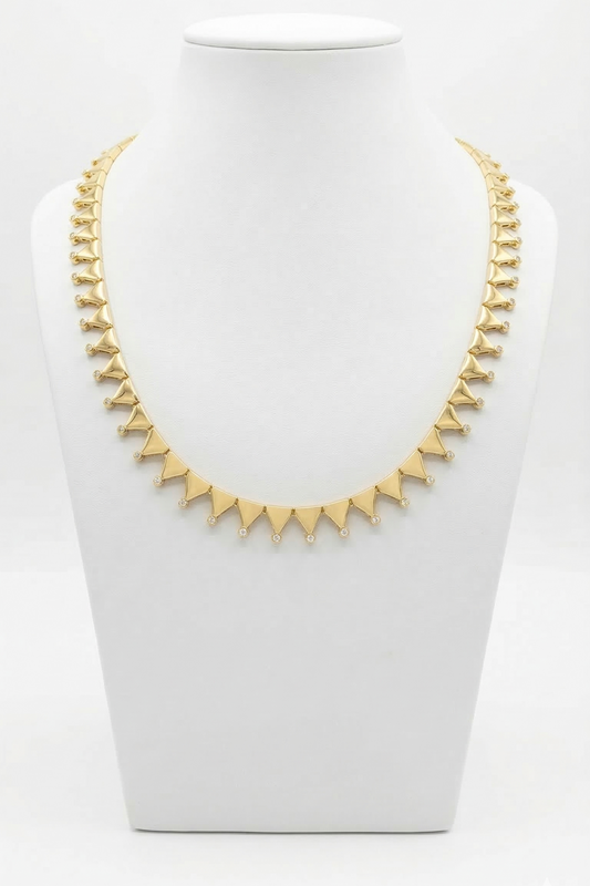 Triangle Statement Necklace