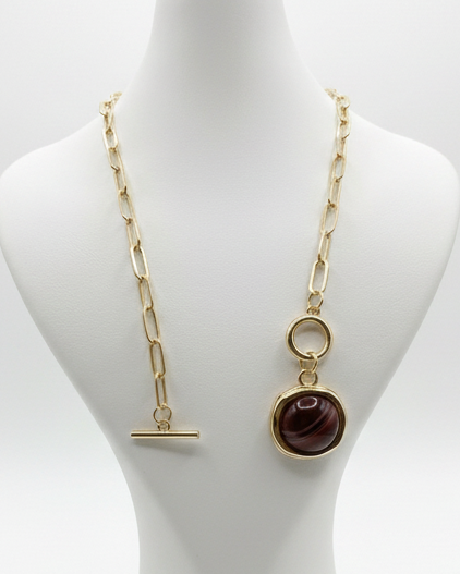 Ruby Charm Kolye