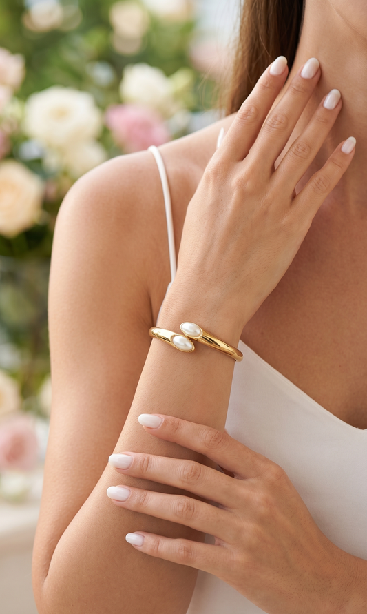 Pearl Detail Cuff