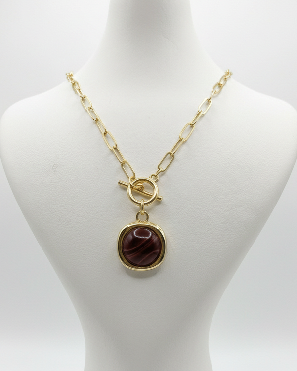 Ruby Charm Kolye